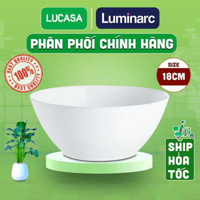 Bộ 6 Tô Thủy Tinh Luminarc Cannes 18cm - BOL9732 | Phân Phối Chính Hãng