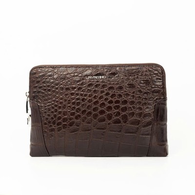 Ví Clutch Nam Cầm Tay Henry Da Cá Sấu Chính Hãng Lavatino [CLS11]