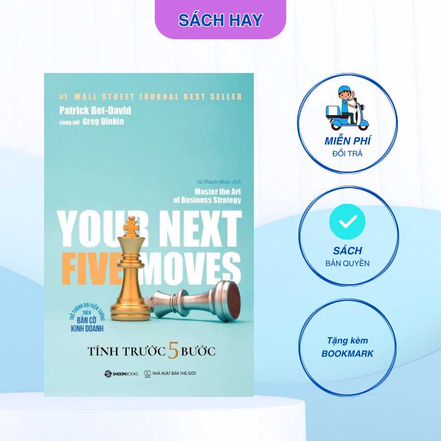 Sách - Tính Trước 5 Bước - Saigon Books