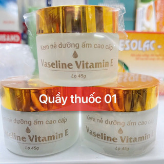  Kem nẻ dưỡng ẩm cao cấp Vaseline Vitamin E - Hũ 45g 
