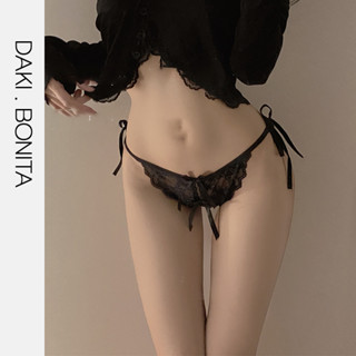 Quần lót ren nữ hở đáy sexy DL08 kiểu buộc dây 2 bên siêu quyến rũ, khiêu gợi.