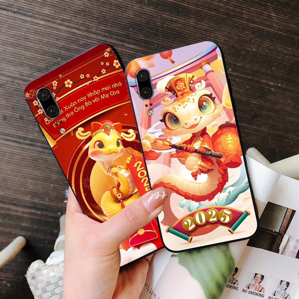 Ốp lưng huawei p20 / huawei p20 lite in hình tết ất tỵ

