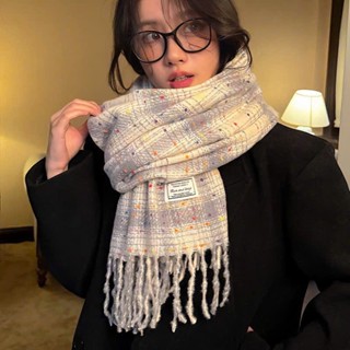 Mẫu Mới, Khăn Dạ Len Dáng Dài Choàng Cổ, Khăn Quàng Cổ Mùa Đông Nam Nữ K19