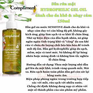 Gel Rửa Mặt Compliment No Problem Cho Da Nhờn Mụn