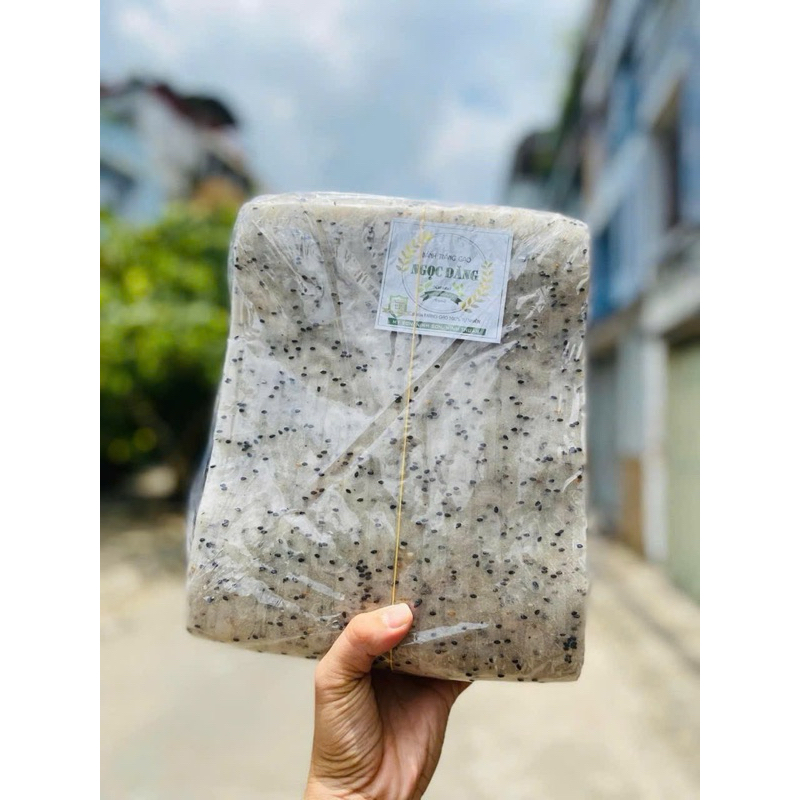 65K xấp 500g bánh tráng mè Phan Rang Ngọc Đăng