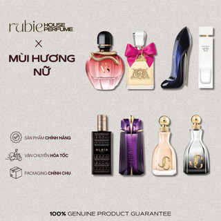  Nước Hoa Nữ | Good Girl Viva La Juicy Alien Alaia White Tea Pure Xs I Want Choo | Chiết 10ml 