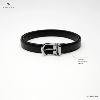  Dây nịt dây thắt lưng da cao cấp bản nhỏ 2.5cm hỗ trợ đục lỗ + cắt dây - Thương hiệu 25.December mã DLTK45 