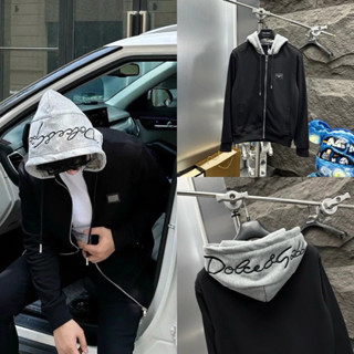 Áo Khoác Hoodie Zip Nam Nữ Phối Chữ Đôn Chề Trên Mũ Nỉ Chân Cua. Áo Hoodie Thêu Chữ Đê Gờ Trên Mũ Boy Phố 2024