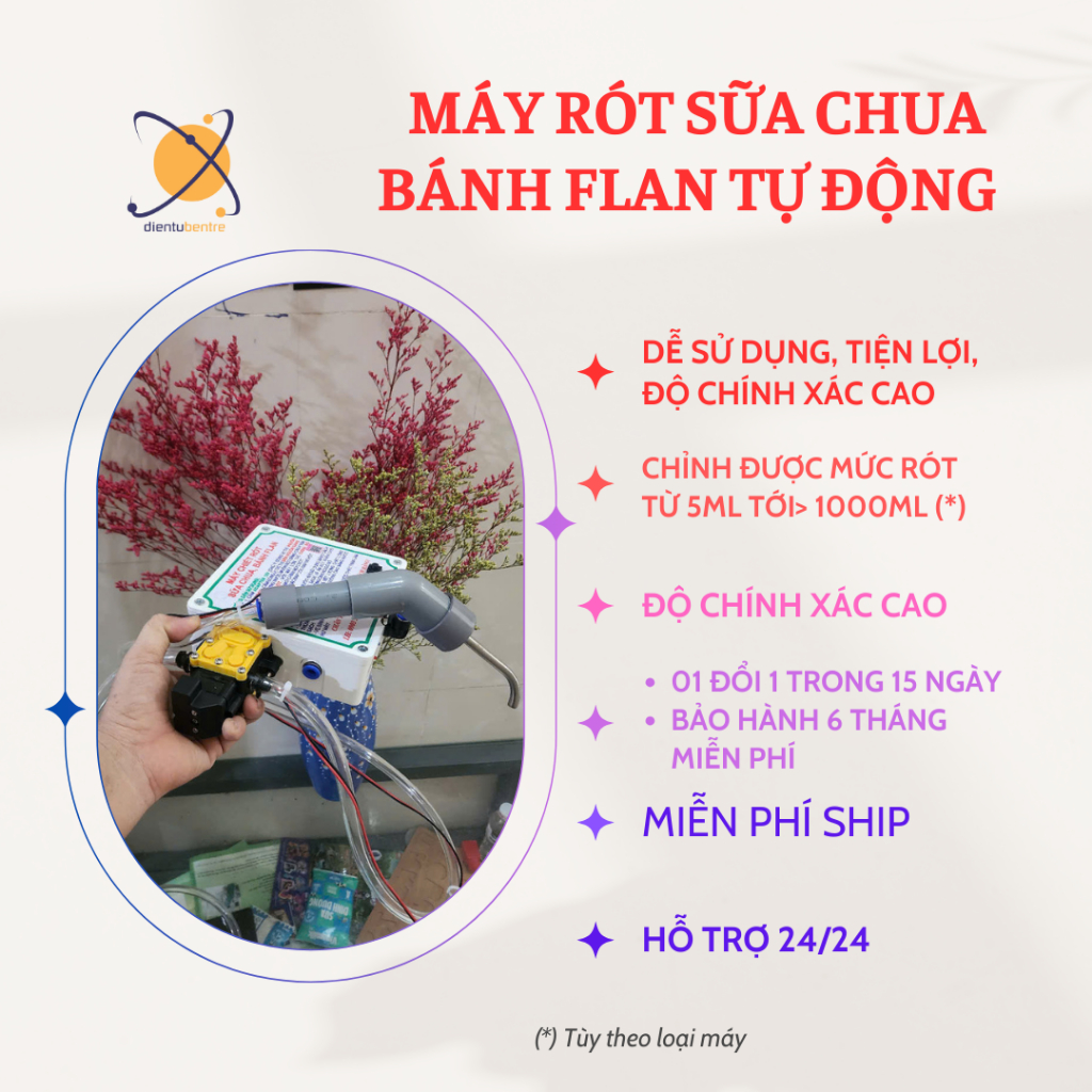 [Rót bằng tay cầm] Máy Chiết Rót Sữa Chua định lượng - chỉnh được lượng rót Tự Động Chất Lượng Cao Giá Rẻ 2025