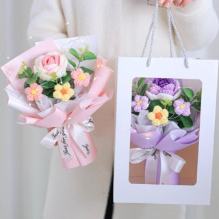  Bó hoa len handmade – Quà tặng Sinh Nhật Tốt Nghiệp Kỷ niệm  Nhiều mẫu  