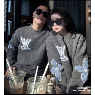 Áo Len Nam Nữ Hoa Eo Vì Khuỷu Tay Áo, Áo Sweater Dày Dặn Dáng Rộng Nữ Tính, Sexy hot 2024