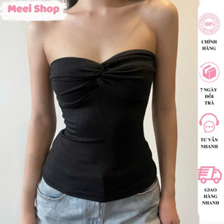Áo Ống Nữ Croptop Xoắn NGực Tôn V1 (Có Mút) Meei Shop, Áo Ống Tube Ôm Body Kiểu Sexy Gợi Cảm Chất Borip Dày Mịn -CN1-
