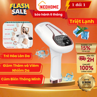 Máy Triệt Lông Mini IPL Cầm Tay, Triệt Lông Vĩnh Viễn Tại Nhà, Trẻ Hóa Da, Loại Bỏ Lông Toàn Thân An Toàn Hiệu Quả