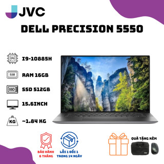  Laptop xách tay giá rẻ Nhật Bản DELL Precision 5550 I9-10th RAM 8GB SSD 256GB 