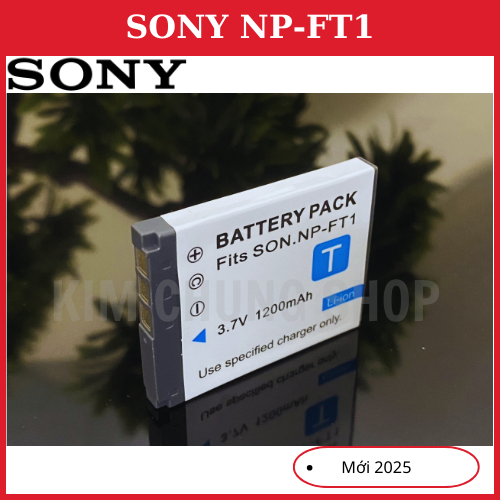 Pin Thay Thế Lithium Sony NP-FT1  Sony DSC-T1; DSC-T3; DSC-T5; DSC-T9; DSC-T10; DSC-T11; DSC-T33; DS