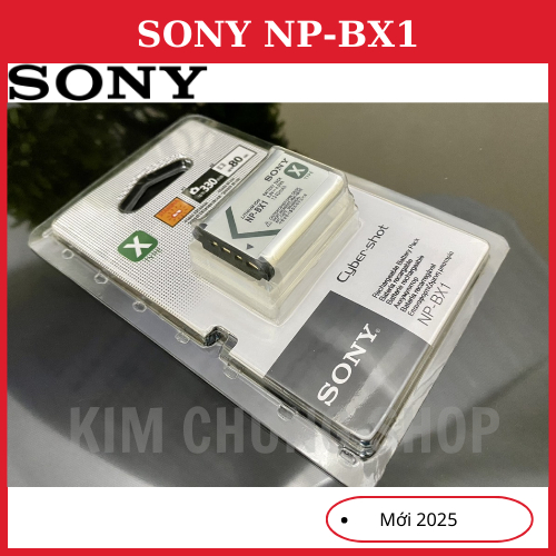 Pin Lithium Sony NP-BX1 cho Sony CyberShot T Series DSC-RX100 & DSC-RX1, WX300, HX300.