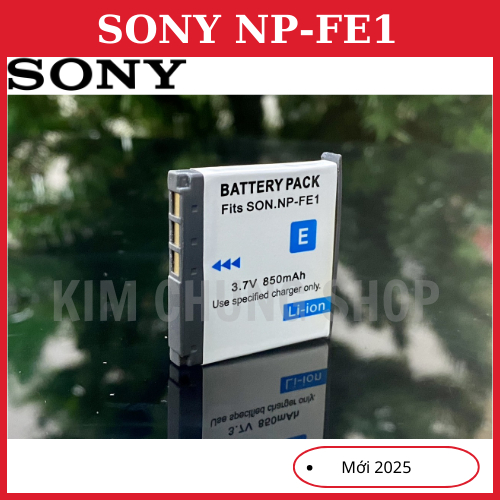 Pin Lithium Sony NP-FE1 cho Sony Cyber-shot DSC-T7; Cyber-shot DSC-T7/B; Cyber-shot DSC-T7/S,...