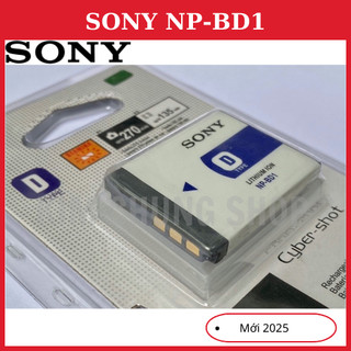 Pin Lithium Sony NP-BD1 Cho Các Máy Sony DSC-T70; DSC-T77; DSC-T200; DSC-T300; DSC-T500; DSC-T700; TX1; T900......