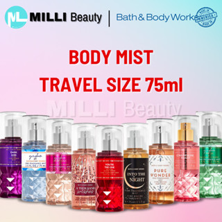 [HỎA TỐC] Body Mist Mini Travel Size - Xịt thơm toàn thân Bath And Body Works Hương Nước Hoa Mini 75ml / Chiết 60ml