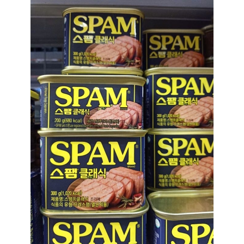 Thịt hộp Spam Classic nhập khẩu Hàn Quốc