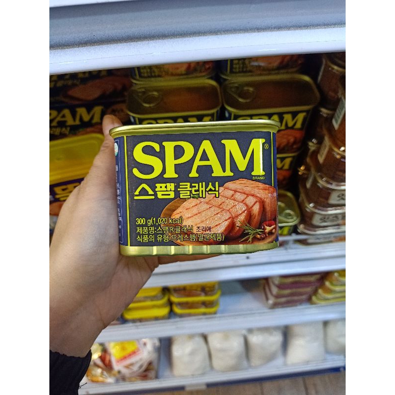 Thịt hộp ,,spam classic 300g, - Hàn Quốc