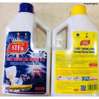  Chai thông bồn cầu cống siêu tốc sifa 1600g 
