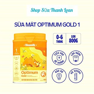 [HSD T6-2027] [Mẫu Mới + Có Tích Điểm] Sữa Bột Vinamilk OPTIMUM GOLD 1 800g.
