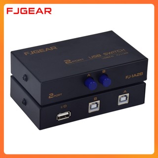 Bộ Chia Máy In FJGEAR Ra 2PC/4PC – Dùng Chung 1 Máy In Qua Cổng USB 2.0 – Thao Tác Dễ Dàng