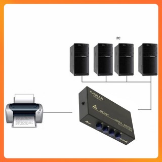 Bộ Chia Máy In FJGEAR Ra 2PC/4PC – Dùng Chung 1 Máy In Qua Cổng USB 2.0 – Thao Tác Dễ Dàng