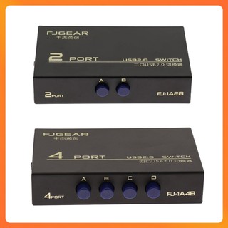 Bộ Chia Máy In FJGEAR Ra 2PC/4PC – Dùng Chung 1 Máy In Qua Cổng USB 2.0 – Thao Tác Dễ Dàng