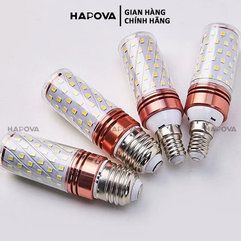 Bóng đèn led HAPOVA GIVI 3 chế độ màu đui E27, E14  HAPOVA UPPIXI 3612