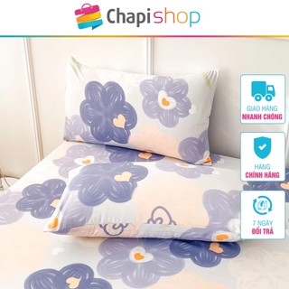 [XẢ HÀNG] Áo gối nằm, vỏ gối đầu poly cotton kích cỡ 45x65cm mẫu Hoa năm cánh bao bọc gối nằm nhiều mẫu mới