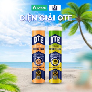 [LỌ 20 VIÊN] Viên sủi điện giải OTE Hydro Tabs - cung cấp chất điện giải và muối khoáng cần thiết cho cơ thể