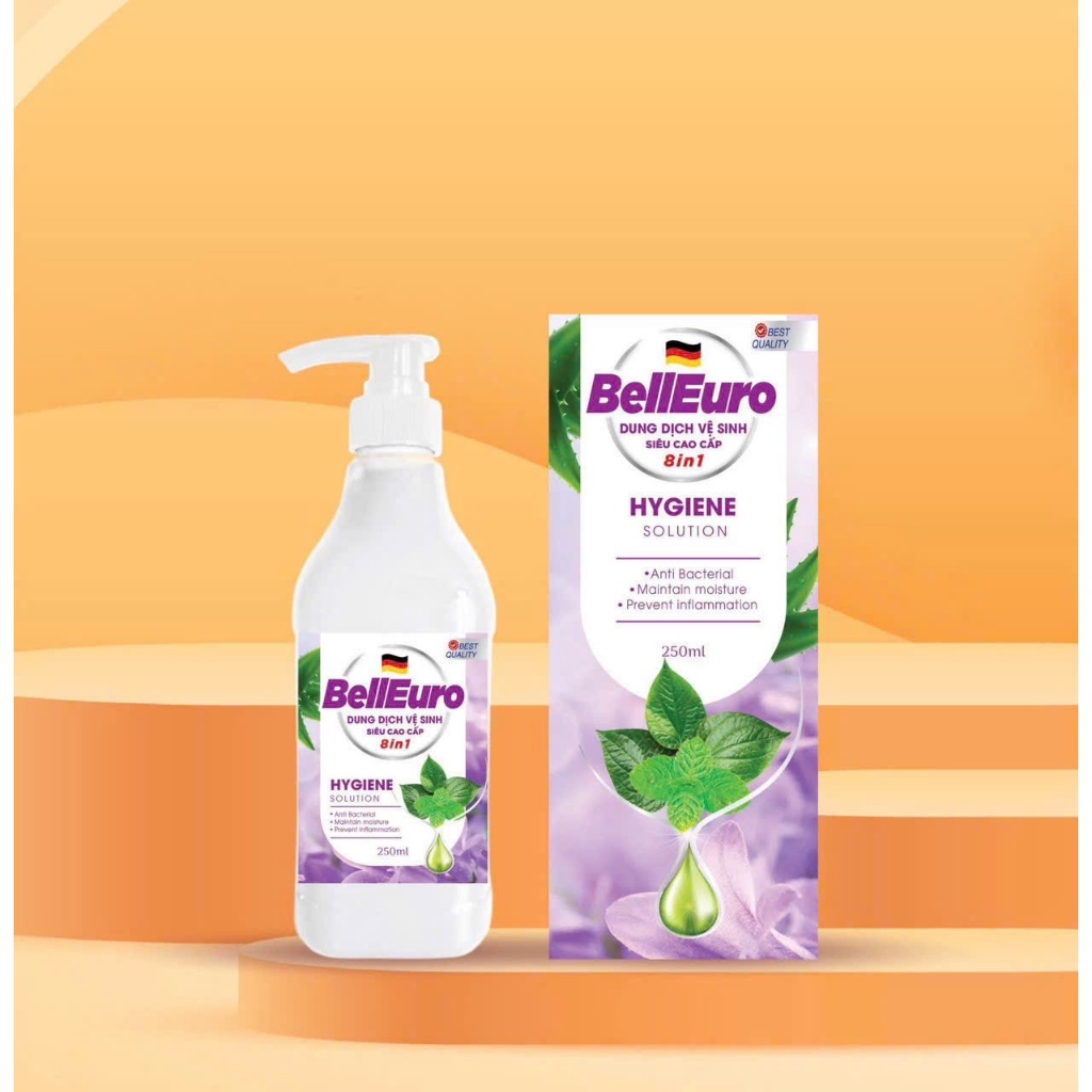 Dung Dịch Vệ Sinh Phụ Nữ Công Nghệ Sinh Học Bell Euro 250ml