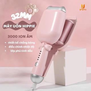  Máy uốn tóc sóng nước tai mèo UPUPIN 32mm chính hãng hippie điều chỉnh nhiệt độ an toàn 5 cấp thích hợp cho tóc salon 