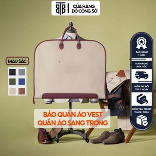 Túi đựng bảo quản quản vest, áo da, quần áo sang trọng khỏi ấm mốc, bụi bẩn, tiện lợi mang đi công tác, sự kiện.