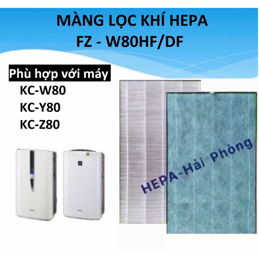 Màng lọc Hepa  FZ-W80HF (450 * 250 * 40 )