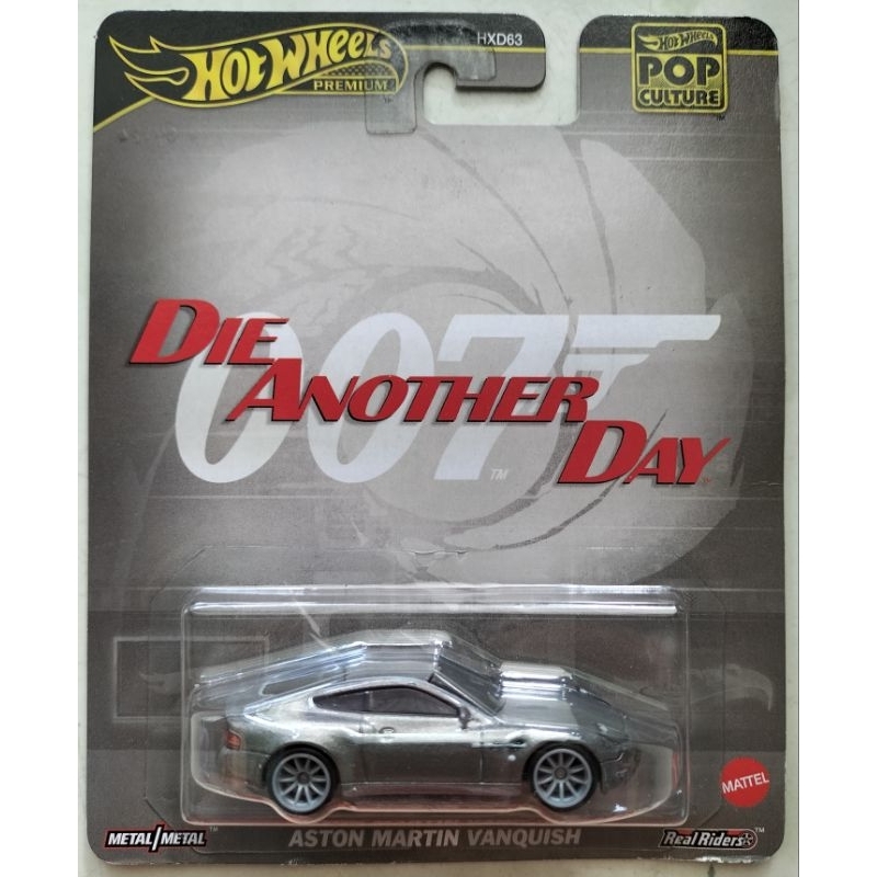 Card Xấu Hot Wheels 2025 Aston martin vanquish 007 Pop Culture