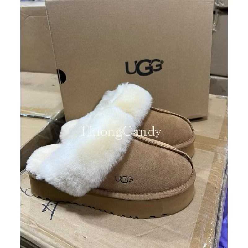 (Tăng 1sz) Sục UGG lông QCCC fullbox (Sẵn)