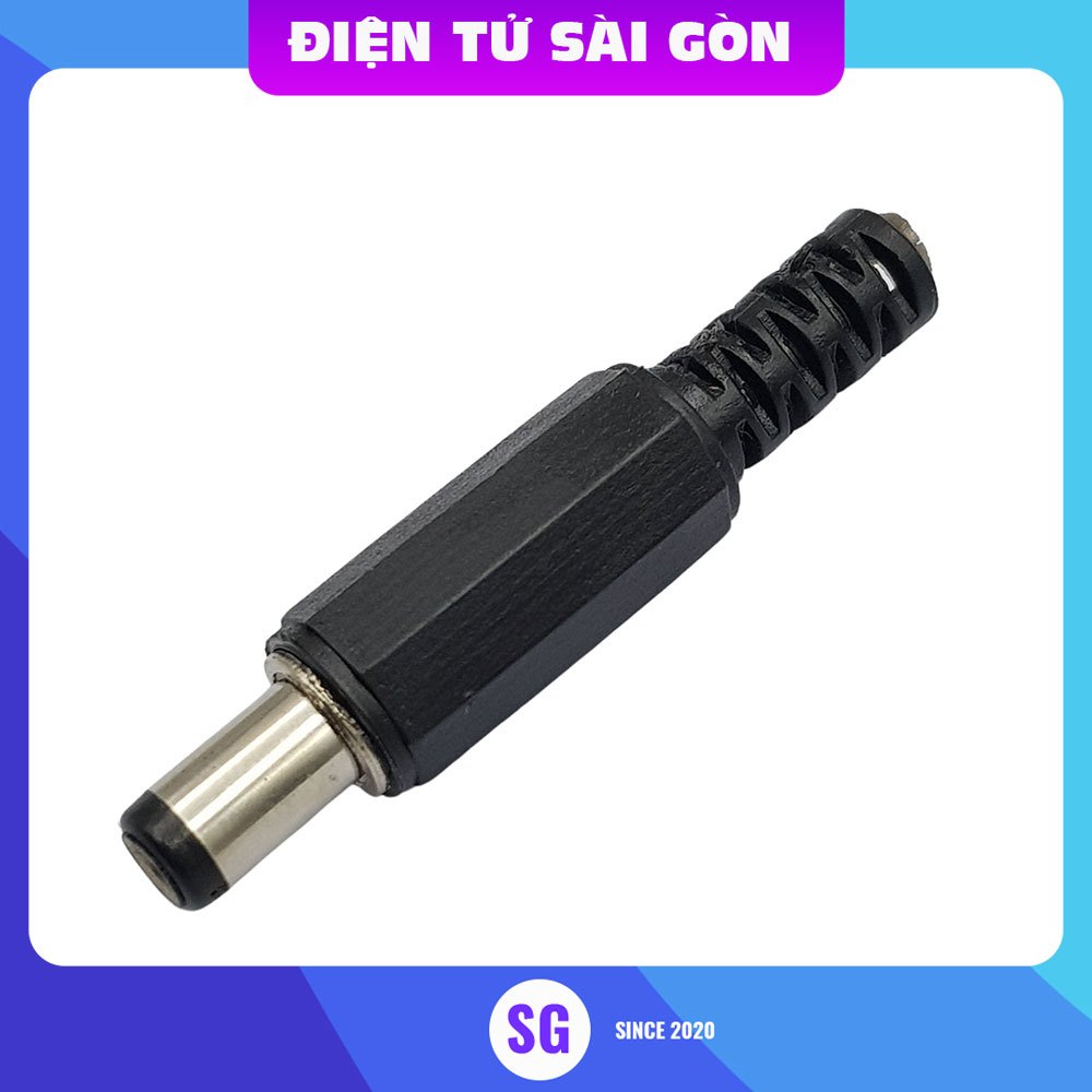 Jack DC đực 5.5x2.1mm