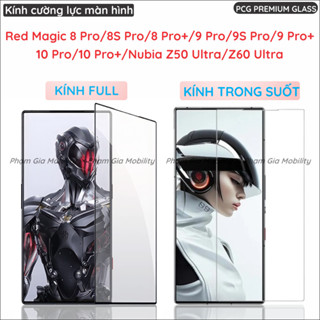 Kính cường lực màn hình ZTE Red Magic 10 Pro+/ 10 Pro/ 9S/ 9 Pro+/ 9 Pro/ Nubia Z50 Z60 Z70 Ultra/ 8S Pro/ 8 Pro+/ 8 Pro