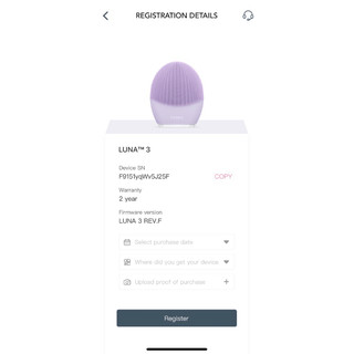 [CHÍNH HÃNG] Máy rửa mặt FOREO LUNA 3 order hàng used