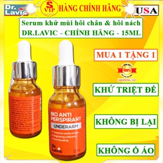 Serum khử mùi hôi nách Dr.lavic chính hãng mùi hôi chân drlavic bio anti perspirant dr lavic cơ thể