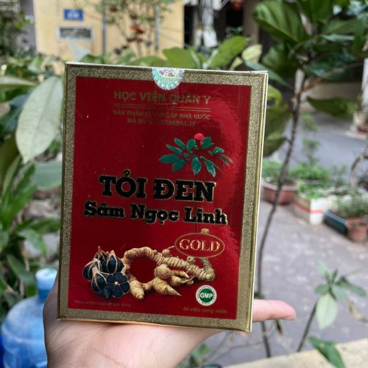 Viên Tỏi đen Sâm ngọc Linh Học viện Quân y