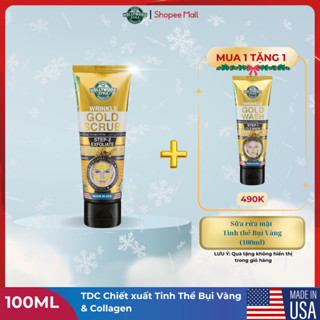 Gel Tẩy Tế Bào Chết Hollywood Style Làm Giảm Nếp Nhăn Tinh Chất Vàng Wrinkle Gold Scrub 100ml