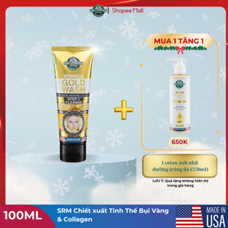 Gel Rửa Mặt Hollywood Style Giảm Nếp Nhăn Tinh Chất Vàng Wrinkle Gold Wash 100ml