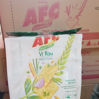  Thùng bánh quy AFC vị rau gói  16 gói*258g  