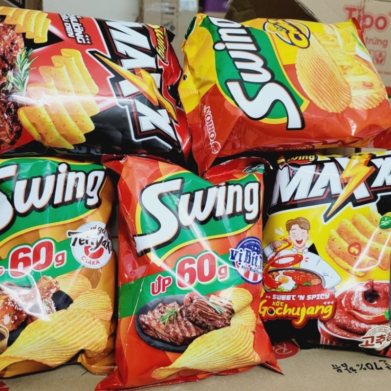 Combo 5 gói Bim bim swing 55g