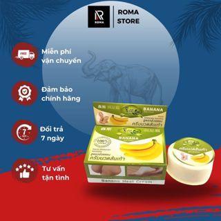 Kem Bôi, Thoa Nứt Gót Chân Chuối Banana Heel Cream Thái Lan Cho Vùng Da Nứt Nẻ