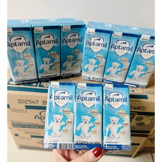 (Thùng 27-36 hộp) Sữa công thức Aptamil pha sẵn hộp 110ml/180ml date xa cho bé